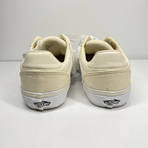 Vans Old Skool Ortholite Yellow Print Shoe Womens Size 7.5 Deluxe Comfort - Picture 3 of 10